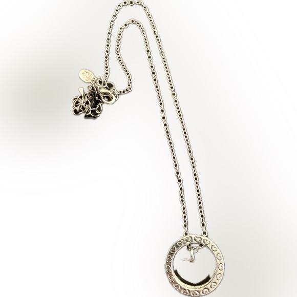 👯‍♀️ “Best Friends” Pink Heart 🩷 Necklace & Removable Ring Set by Cookie Lee - Picture 11 of 11